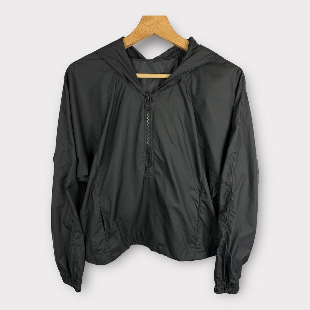 Lululemon Womens size 8 I Put A Shell On You Pullover Hooded Cropped Jacket - Picture 4 of 15